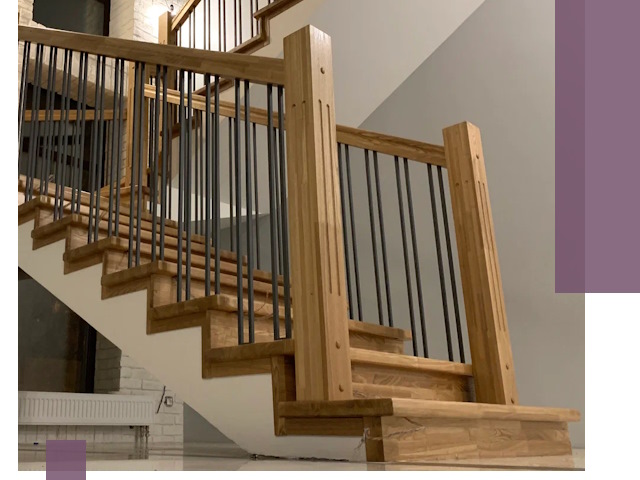 Реставрация деревянных и металлических лестниц в Ставрополе