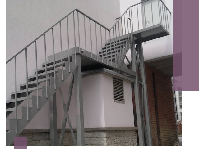 Монтаж пожарных лестниц под ключ в Ставрополе с гарантией качества