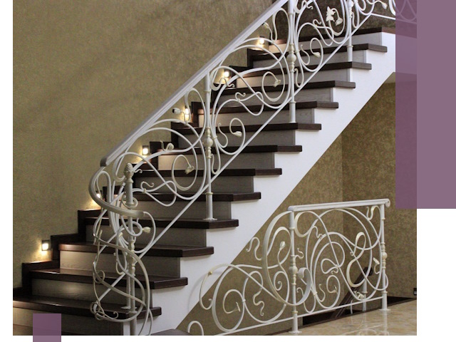 Кованые лестницы под ключ в Ставрополе — изготовление и монтаж
