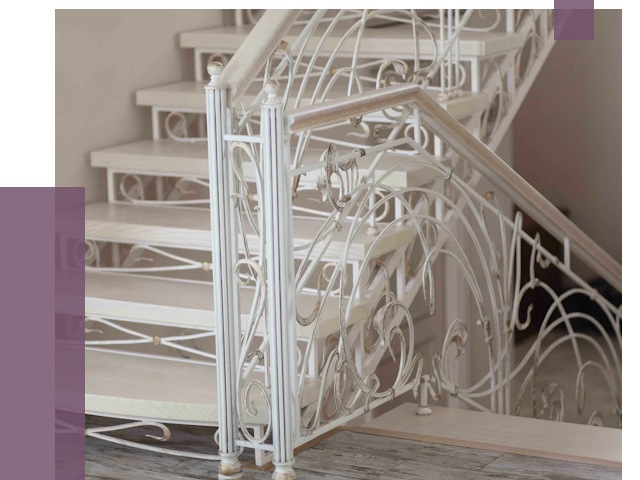Изготовление кованых лестниц на заказ в Ставрополе от 88264 руб. | ПРОЛЁТ-Ств