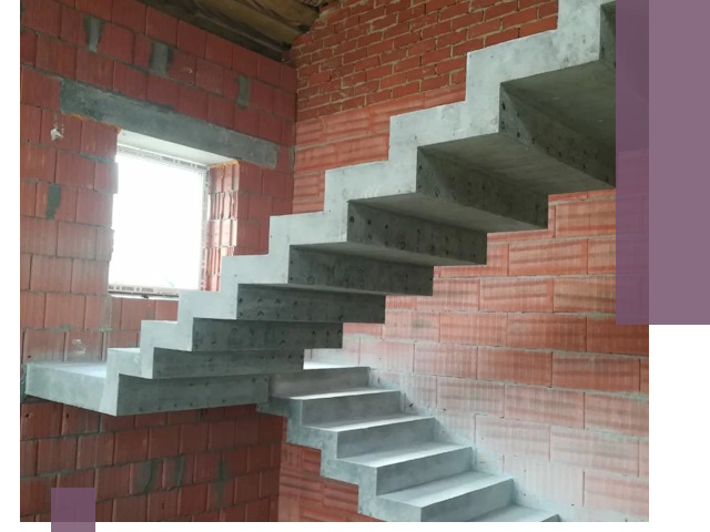 Бетонные лестницы под ключ в Ставрополе: монтаж, демонтаж, ремонт