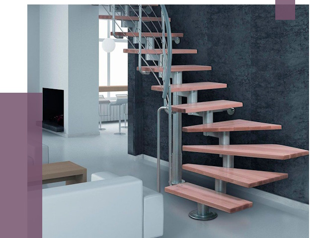 Модульные лестницы в Ставрополе от 17134 руб. — купить в ПРОЛЁТ-Ств