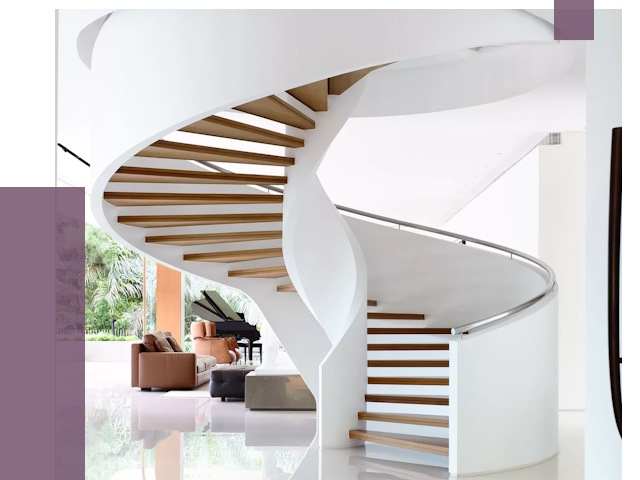 Винтовые лестницы в Ставрополе под ключ от 49324 руб. | ПРОЛЁТ-Ств