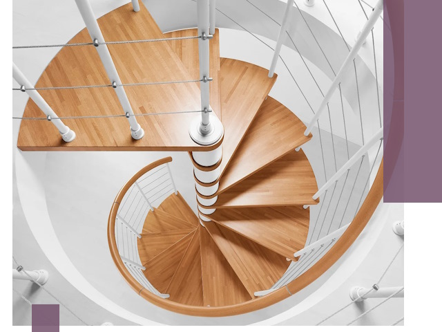 Изготовление винтовых лестниц под ключ в Ставрополе