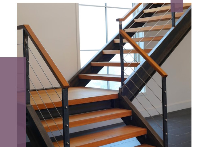 Изготовление лестниц на металлокаркасе в Ставрополе от 19210 руб. | ПРОЛЁТ-Ств