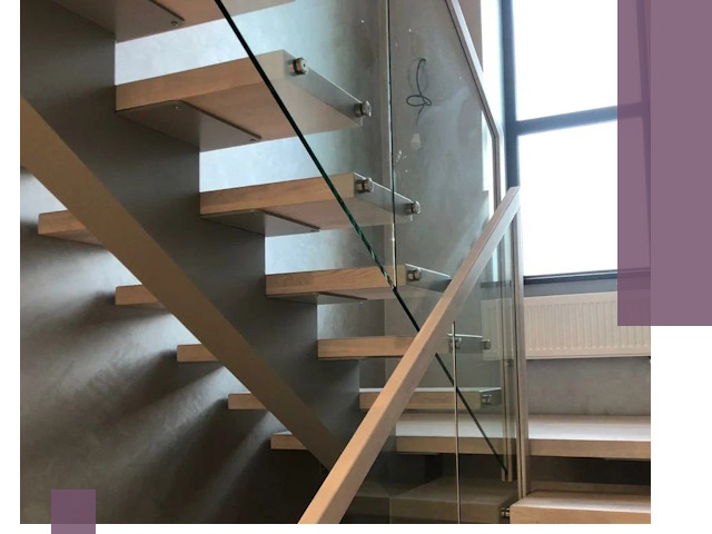 Изготовление лестниц на монокосоуре в Ставрополе с монтажом и гарантией