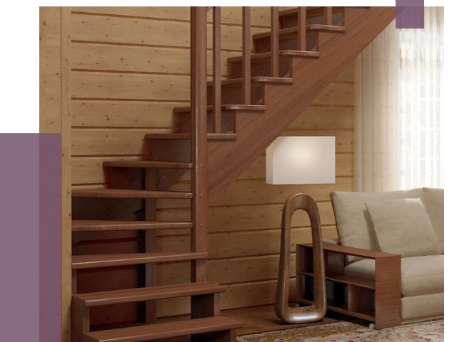 Лестницы эконом класса в Ставрополе от 18535 руб. бюджетные решения