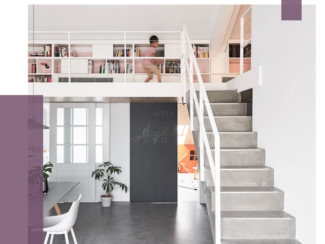 Лестницы для двухуровневой квартиры в Ставрополе от 179124 руб. | ПРОЛЁТ-Ств