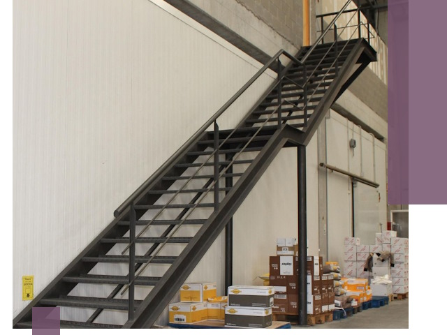 Лестницы для производства в Ставрополе — изготовление и монтаж