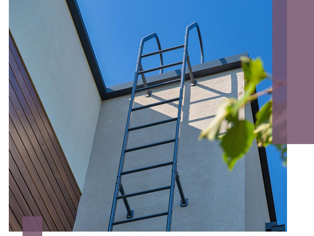 Лестницы на крышу в Ставрополе — изготовление, монтаж, демонтаж
