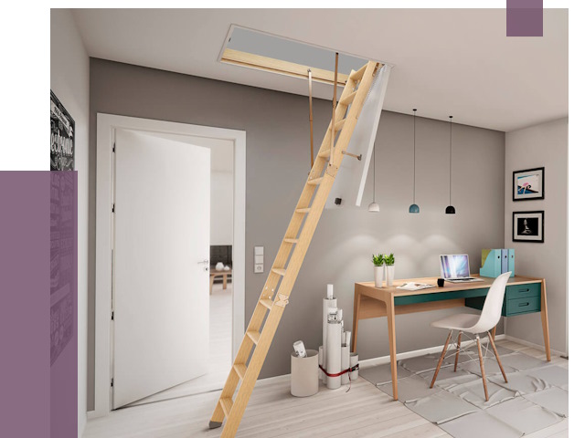 Чердачные лестницы в Ставрополе — от 14797 руб. | ПРОЛЁТ-Ств