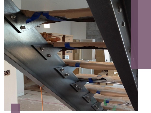 Усиление лестничных конструкций и усиление опор в Ставрополе