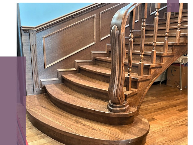 Дубовые лестницы под ключ в Ставрополе от 179124 руб. — ПРОЛЁТ-Ств