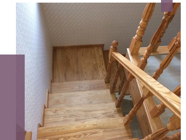 Сосновые лестницы в Ставрополе под ключ от 8203 руб.  | ПРОЛЁТ-Ств