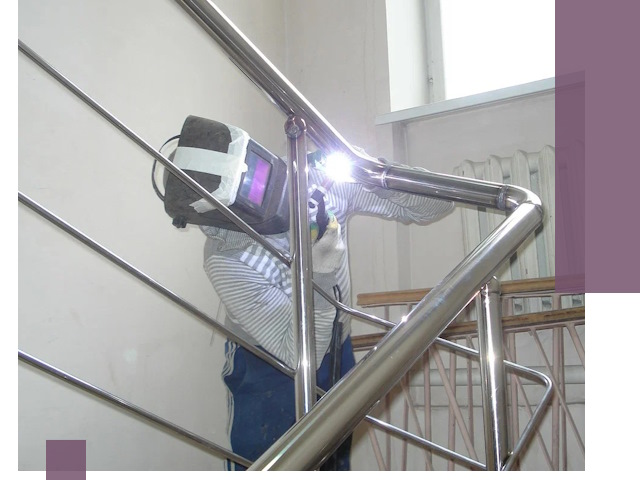 Монтаж перил и ограждений качественно в Ставрополе