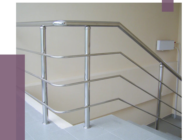 Алюминиевые перила в Ставрополе от 6438 руб. под ключ | ПРОЛЁТ-Ств