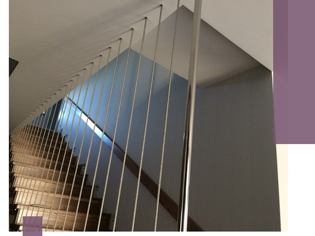 Тросовые перила под ключ в Ставрополе — производство и монтаж