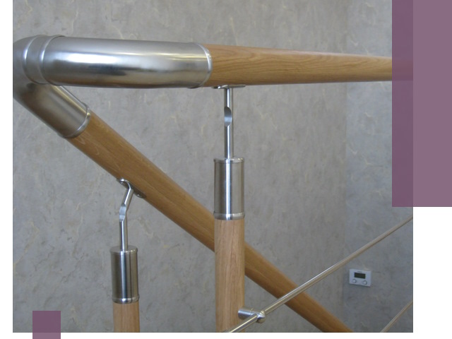 Комбинированные перила на заказ в Ставрополе — монтаж и производство