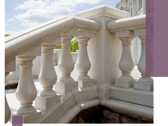 Балюстрады из металла и камня под ключ в Ставрополе