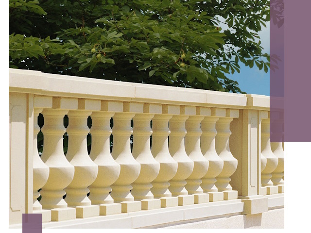 Установка балюстрады в Ставрополе: изготовление и монтаж под ключ