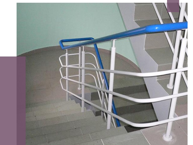 Перила в подъезде в Ставрополе — установка и замена от 7528 руб. | ПРОЛЁТ-Ств