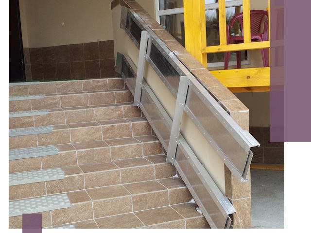 Откидные пандусы под ключ в Ставрополе — монтаж и демонтаж