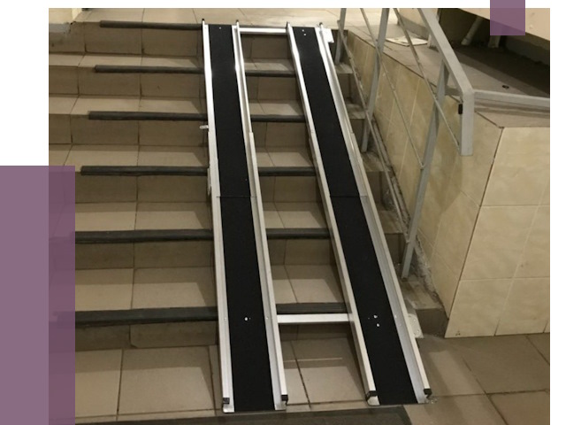 Установка пандуса в подъезд в Ставрополе от 8100 руб. под ключ | ПРОЛЁТ-Ств