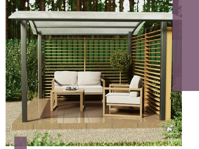 Навесы для дачи в Ставрополе: изготовление, монтаж и демонтаж