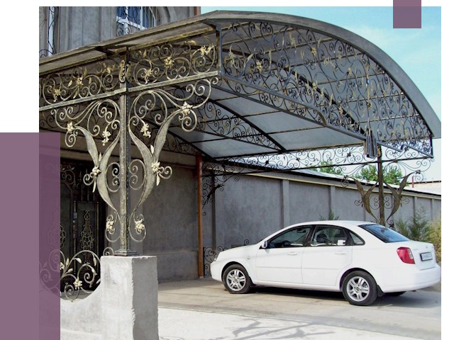 Кованые навесы в Ставрополе от 14797 руб. | ПРОЛЁТ-Ств
