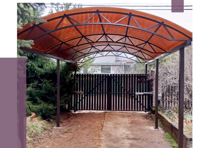 Арочные навесы в Ставрополе от 12928 руб. — изготовление и монтаж | ПРОЛЁТ-Ств