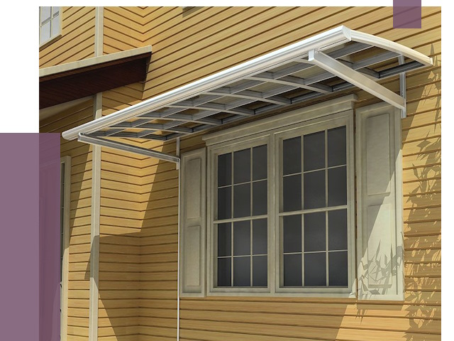 Козырьки над окнами в Ставрополе от 7736 руб. — монтаж, покупки | ПРОЛЁТ-Ств