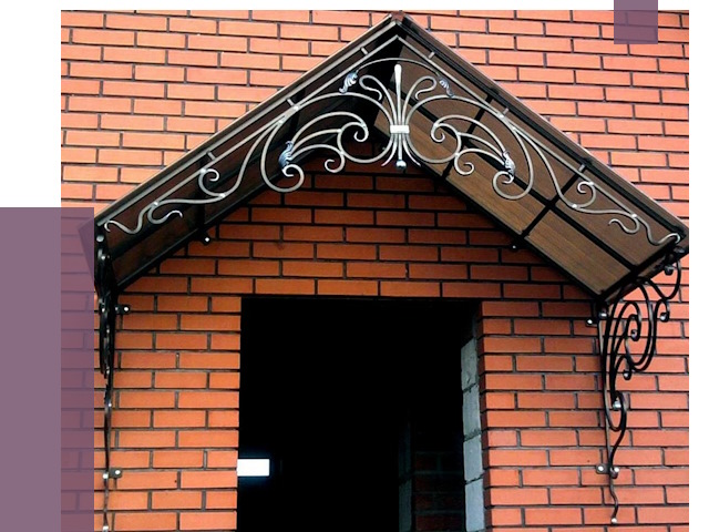 Металлические козырьки в Ставрополе от 10851 руб. 