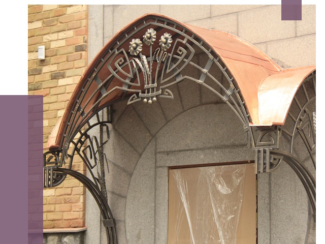 Арочные козырьки в Ставрополе от 14797 руб. 