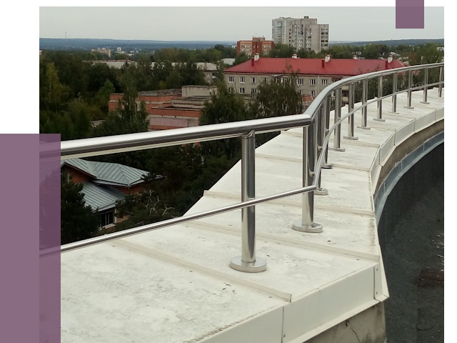 Парапеты и ограждения кровли в Ставрополе от 5036 руб. 