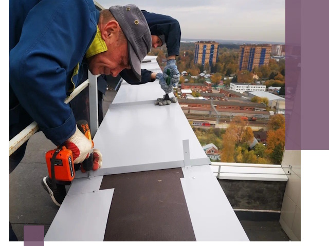 Монтаж парапетов в Ставрополе — установка прочных металлических ограждений