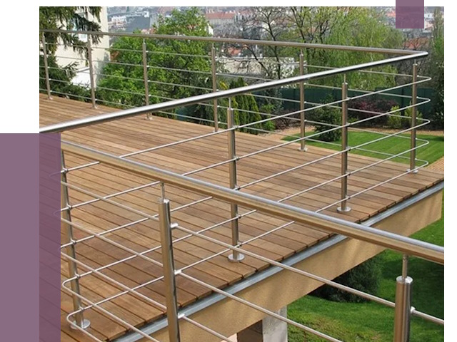 Алюминиевые парапеты в Ставрополе под ключ от 7892 руб. 