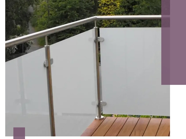 Алюминиевые парапеты для балконов и террас в Ставрополе