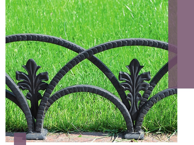 Декоративные металлические бордюры под ключ в Ставрополе