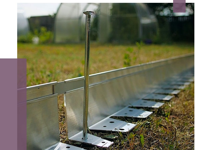 Металлические бордюры для газона в Ставрополе от 4361 руб. | ПРОЛЁТ-Ств