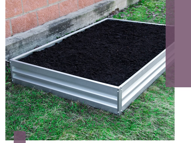 Металлические бордюры для грядок в Ставрополе: прочность и аккуратность