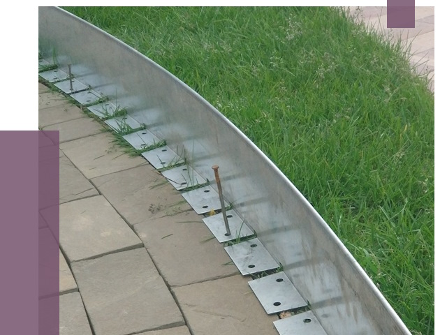 Металлические бордюры для тротуаров в Ставрополе от 8826 руб.