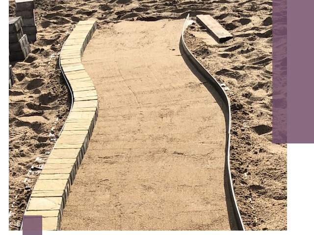 Металлические бордюры для тротуаров в Ставрополе — прочные и долговечные