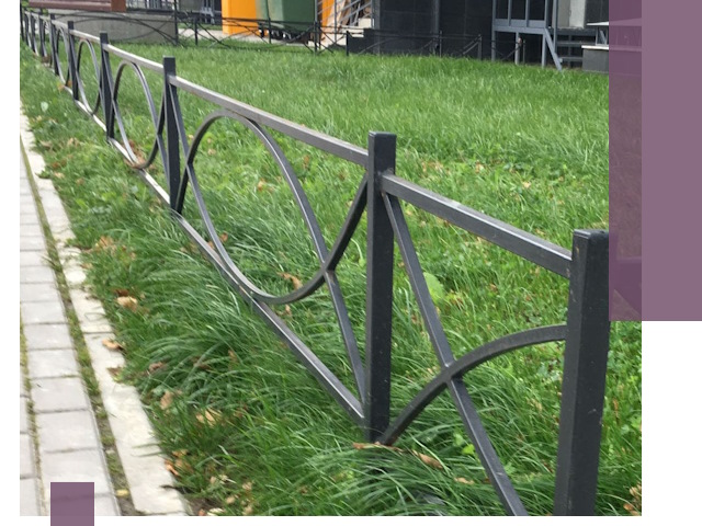 Газонные ограждения из металла в Ставрополе — монтаж и продажа