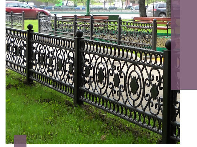 Секционные газонные ограждения под ключ в Ставрополе