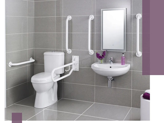 Поручни для санузлов в Ставрополе: установка, ремонт и монтаж