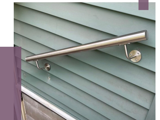 Поручни из нержавеющей стали в Ставрополе от 7788 руб.  | ПРОЛЁТ-Ств