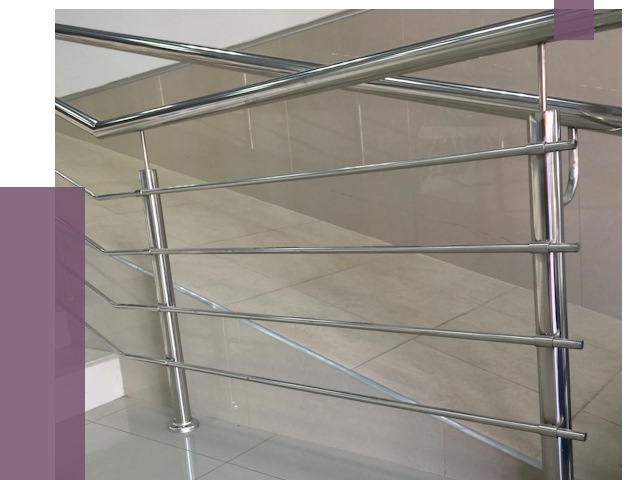 Изготовление поручней из нержавеющей стали в Ставрополе