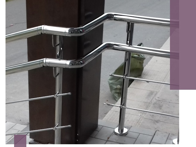 Монтаж поручней из нержавеющей стали в Ставрополе качественно и быстро